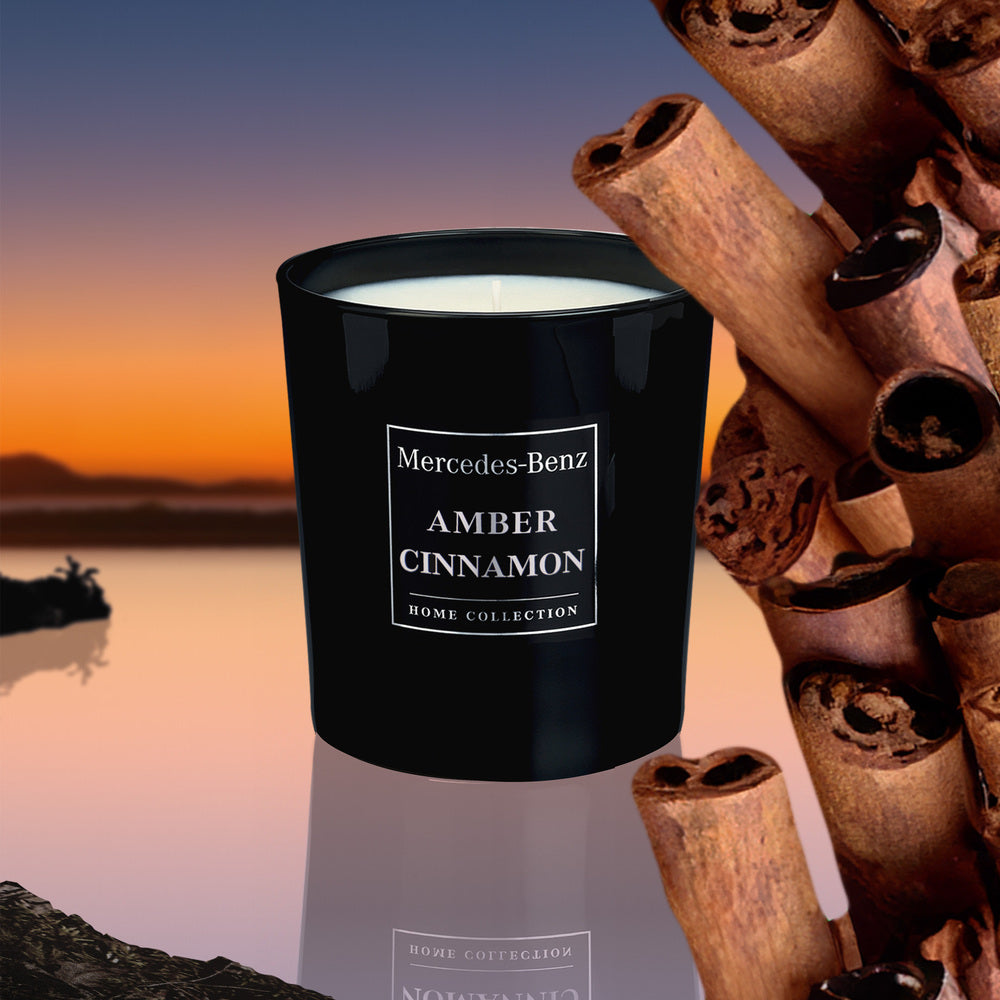 Mercedes-Benz Amber Cinnamon candle