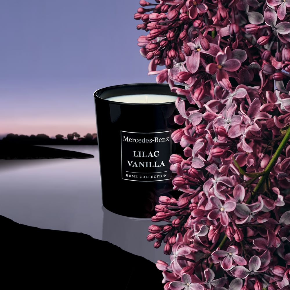Mercedes-Benz Lilac Vanilla candle