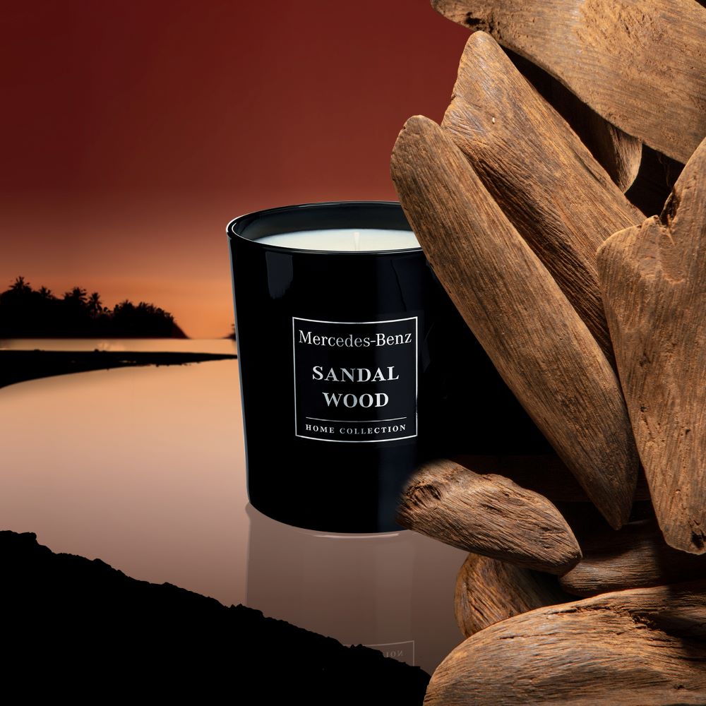 Mercedes-Benz Sandalwood candle