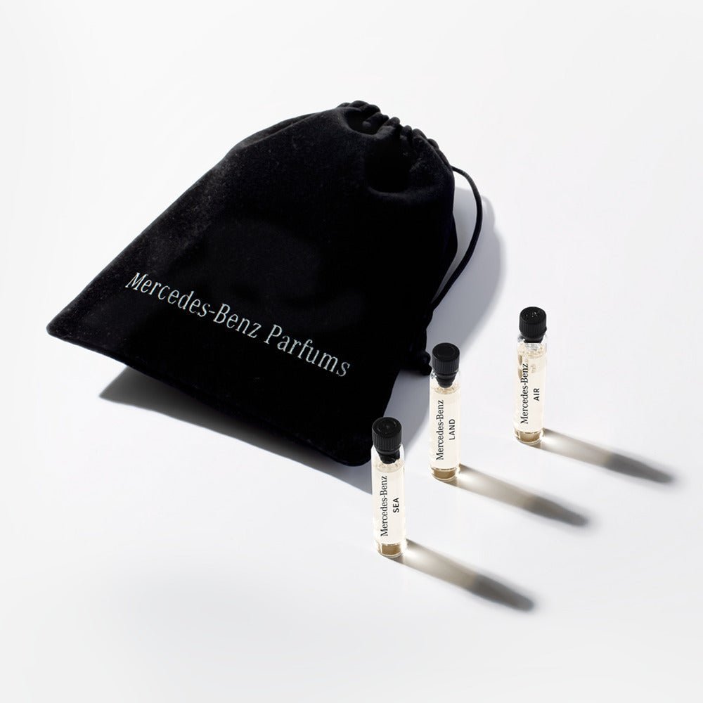 Kit Découverte Echantillons Mercedes-Benz LAND·SEA·AIR