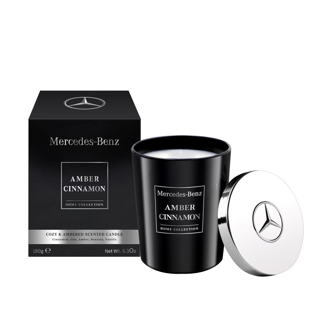 Mercedes-Benz Amber Cinnamon candle
