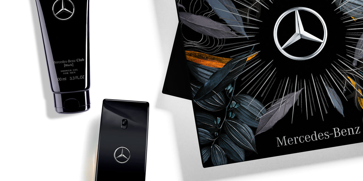 Mercedes-Benz Club Black men's set: eau de toilette shower gel