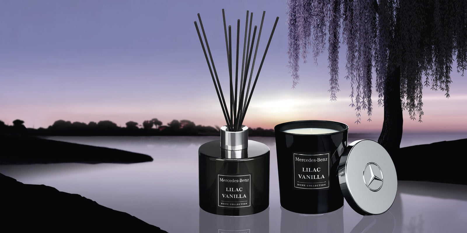 Lilac Vanilla home fragrance MercedesBenz