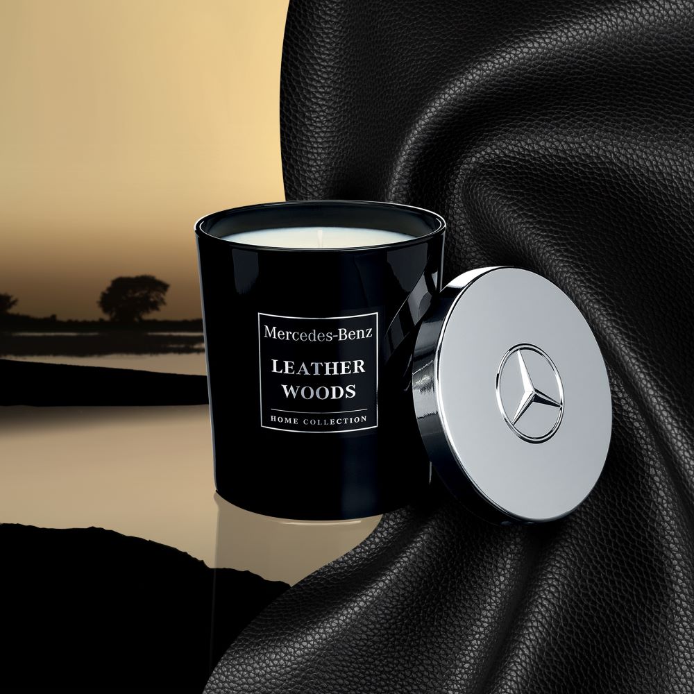 Mercedes-Benz Leather Woods candle 