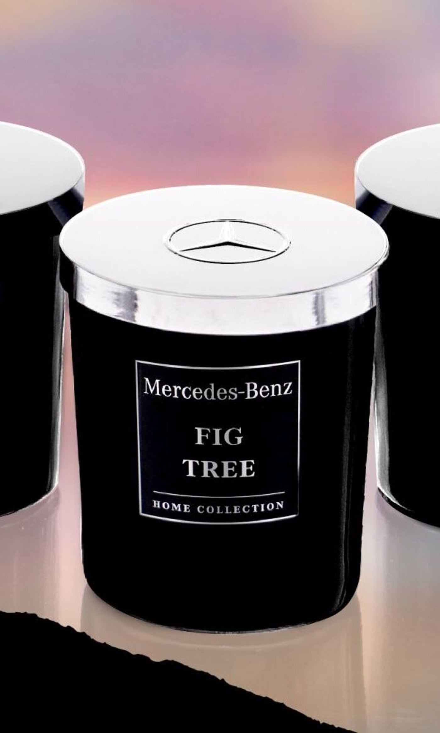 Mercedes-Benz Leather Woods scented home candle