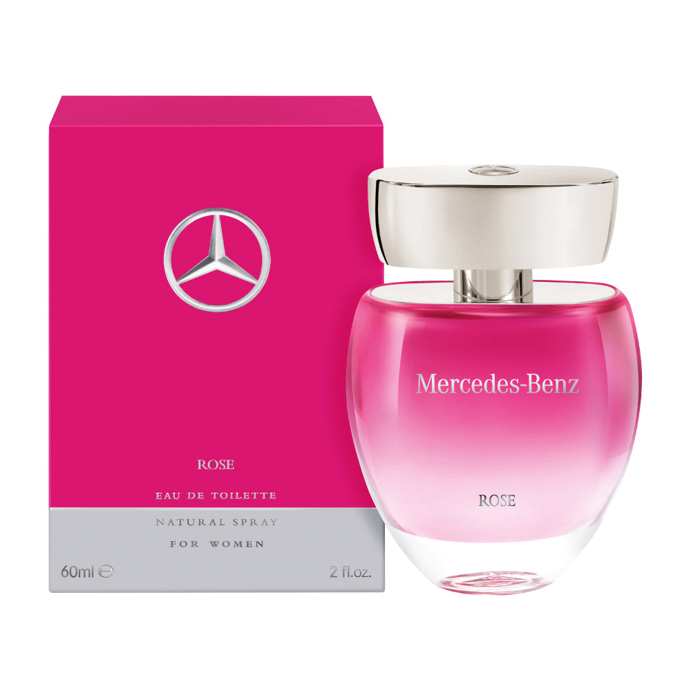 Mercedes-Benz Rose For Women Eau De Toilette Rose Nat. Spray 3.4 oz / 90 ml