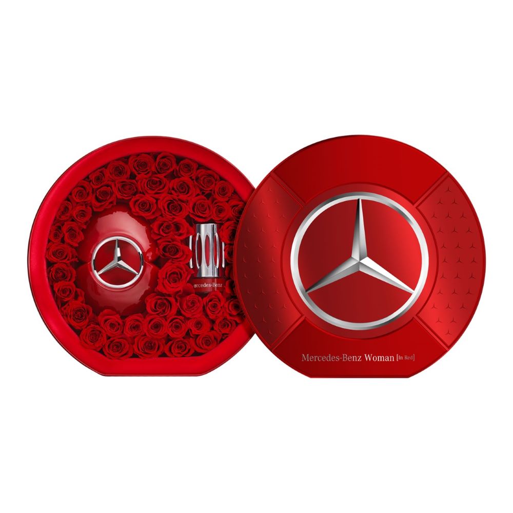Mercedes-Benz Woman In Red eternal roses limited edition giftset